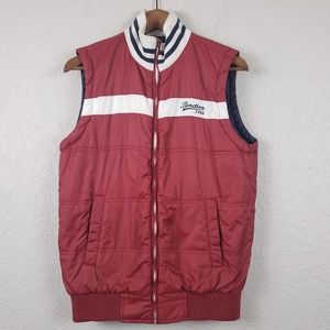 Benetton Reversible Puffer Vest Full Zip - 46